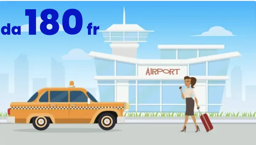 Taxi Lugano Malpensa ab CHF 180 - TicinoTransfer internationaler Flughafen Service